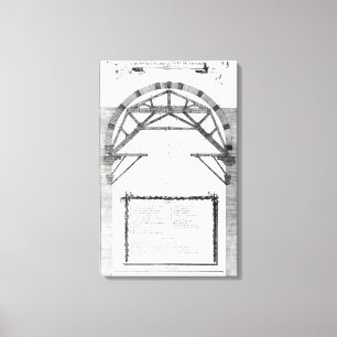 Impressão Em Tela Plano para a estrutura da cúpula de Ruas.