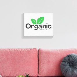Impressão Em Tela Plantação orgânica