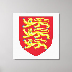 Impressão Em Tela Plantagenet Royal Crest