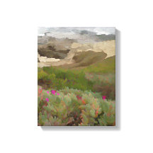 Plantas de flores pelo oceano