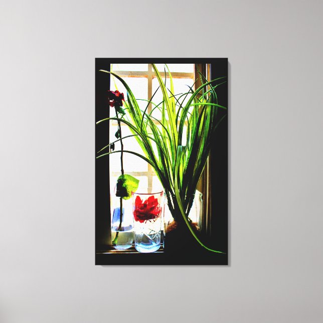 Impressão Em Tela Plantas Pacíficas (Frente)