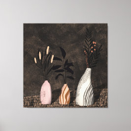 Impressão Em Tela Plantas russas - decor de parede em harmônicas de 