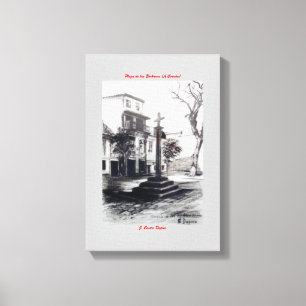 Impressão Em Tela Plaza de las Bárbaras (Corunha)