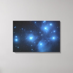 Impressão Em Tela Pleiades ou as sete irmãs M45