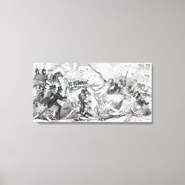 Impressão Em Tela Plug Plot Riot em Preston (Frente)