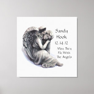 Impressão Em Tela Podem voam com os anjos