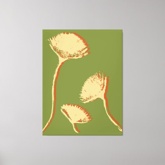 Impressão Em Tela Poeira de Dandelion (Frente)