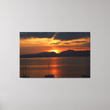 Poeira sobre o lago Garda