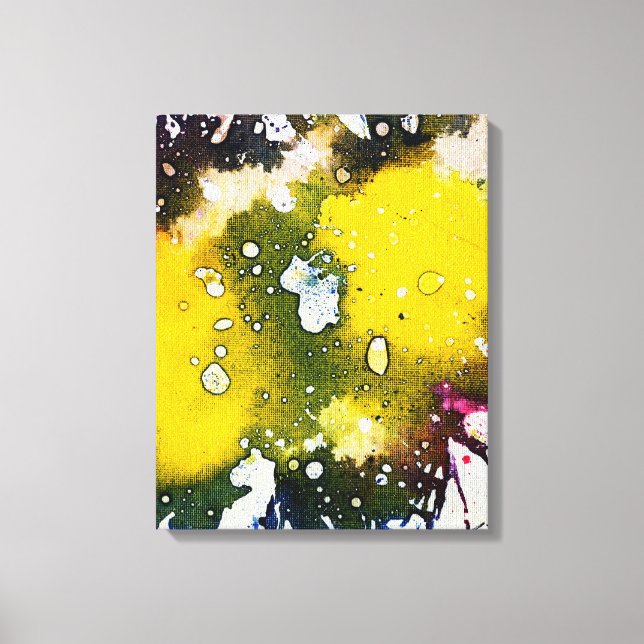 Impressão Em Tela Polocromoptico nº 7 por Michael Moffa (Frente)