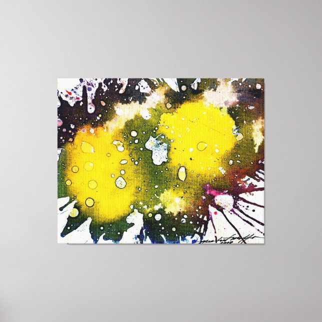 Impressão Em Tela Polocromoptico nº 7 por Michael Moffa (Frente)