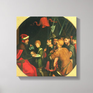 Impressão Em Tela Pôncio Pilatos lavando suas mãos