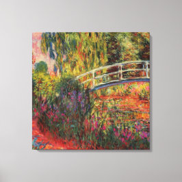 Impressão Em Tela Ponte de água japonesa Lily Pond por Claude Monet