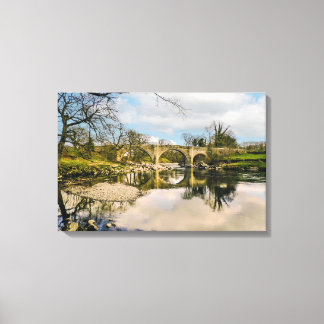 Impressão Em Tela Ponte do Diabo e Rio Lune, Kirkby Lonsdale