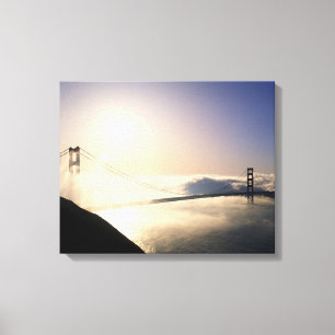 Impressão Em Tela Ponte Golden Gate, São Francisco, Califórnia, 2