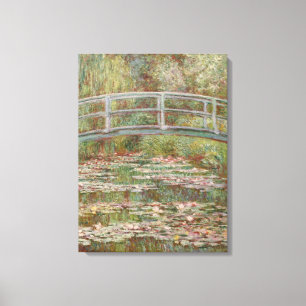 Impressão Em Tela Ponte Japonesa Francesa Monet Giverney