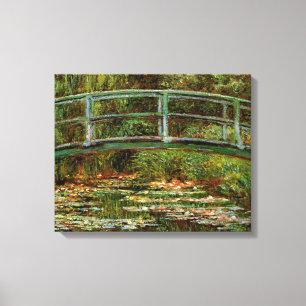 Impressão Em Tela Ponte Japonesa Monet Francês Giverney