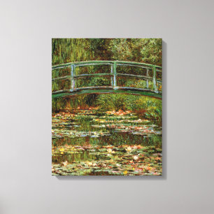 Impressão Em Tela Ponte Japonesa Monet Giverney Francesa