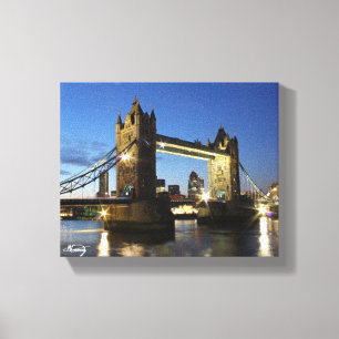 Impressão Em Tela Ponte Londres da torre
