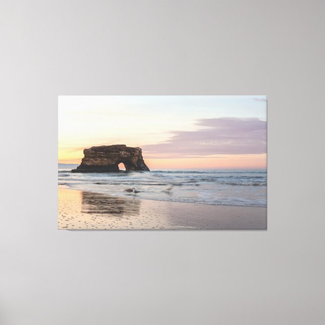 Impressão Em Tela Ponte natural nascente (Frente)