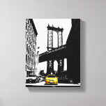 Impressão Em Tela Ponte Nyc Nova Iorque Yellow Taxi Brooklyn<br><div class="desc">Nyc Nova Iorque Yellow Taxi Brooklyn Bridge Pop Canvas Art Art Impressão.</div>