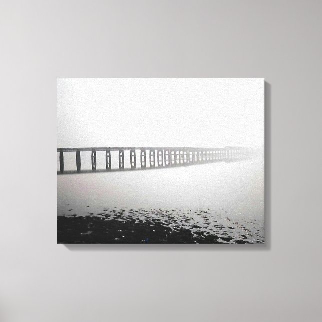 Impressão Em Tela Ponte para o nada (Frente)
