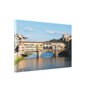 Impressão Em Tela Ponte Vecchio — Ponte velha - Florença, Itália