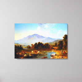 Impressão Em Tela Ponto Alto Montanhas Shandaken Asher Brown Durand 