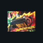 Impressão Em Tela Pop Art<br><div class="desc">Carro clássico de 1950; sinal de passeio de diversão. Tirada em Wildwood, Nova Jersey</div>