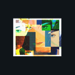 Impressão Em Tela Pop Art<br><div class="desc">Pop Art Faces Feitas a partir de uma mistura de poli-algodão sem aditivos, nossas canvas instantâneas secas fazem impressões resistentes ao desvanecimento de longa duração. Adicione fotos da sua família, fotos de férias e outros momentos bonitos às memórias de excelente artesanato da sua casa!</div>