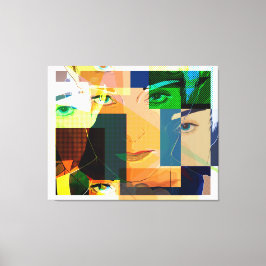 Impressão Em Tela Pop Art