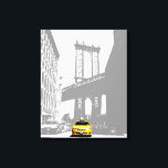Impressão Em Tela Pop Art Nyc Yellow Taxi Nova Iorque Brooklyn<br><div class="desc">Pop Art Nyc Yellow Taxi Nova Iorque do Brooklyn Bridge Canvas Art Impressão.</div>