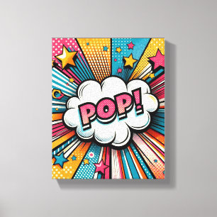 Impressão Em Tela Pop-arte