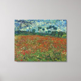 Impressão Em Tela Poppy Field por Vincent Van Gogh