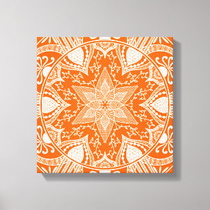 Impressão Em Tela Poppy Mandala