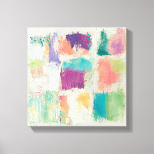 Impressão Em Tela Popsicles II Stone Abstrato Mike Schick