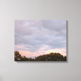 Impressão Em Tela Pôr do sol após a tempestade