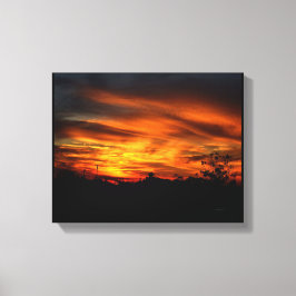 Impressão Em Tela pôr do sol da Califórnia