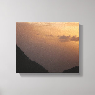 Impressão Em Tela Por do sol da ilha