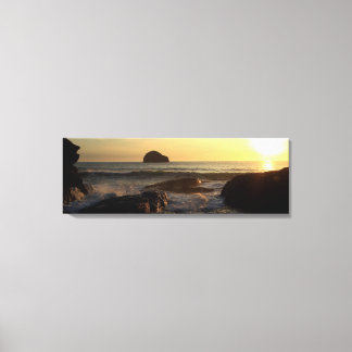 Impressão Em Tela Pôr do sol em Trebarwith Strand.