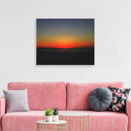 Impressão Em Tela Pôr do sol na água
