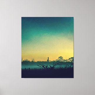 Impressão Em Tela Pôr do Sol na Tela