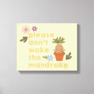 Impressão Em Tela Por favor, não Acordar o Mandrake