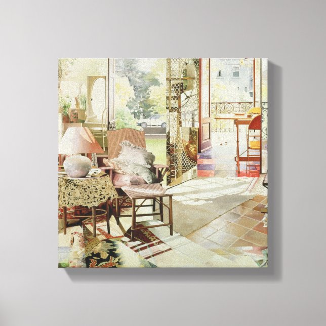 Impressão Em Tela Porta aberta 1987 (Frente)