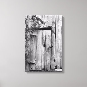 Impressão em Tela Porta de Celeiro com Árvore
