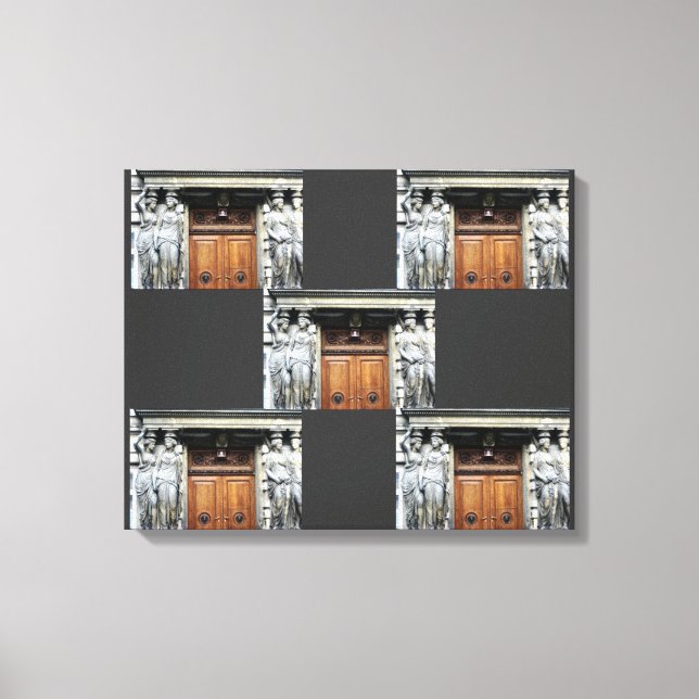 Impressão Em Tela Porta de Viena (Frente)