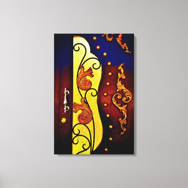 Impressão Em Tela Porta decorativa (Frente)