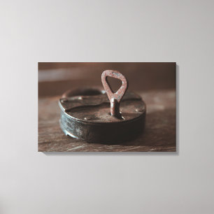 Impressão Em Tela Porta enferrujada