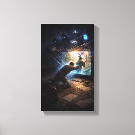 Impressão Em Tela Portal de Escape