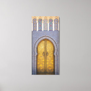 Impressão Em Tela Portas Ornamentadas do Palácio do Rei