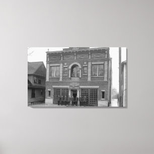 Impressão Em Tela Portland, OU fotografia da opinião do quartel dos